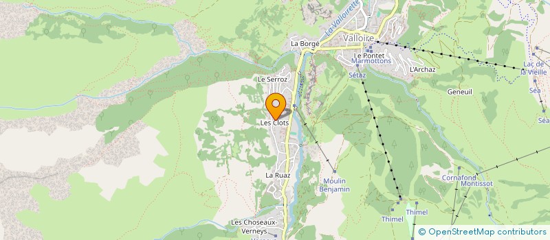 localisation de l'entreprise LEMOINE PIERRE MARIE ET CHANTAL  VALLOIRE