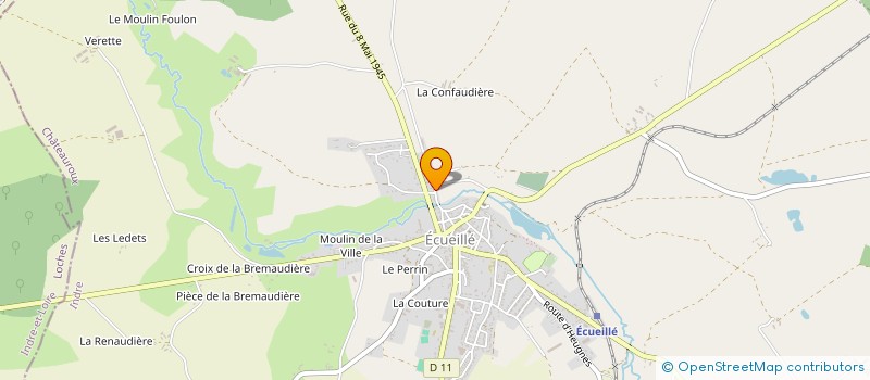 localisation de l'entreprise LEMOINE - PIVRON à ECUEILLE
