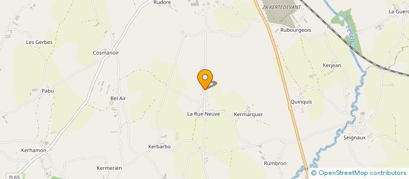 localisation de l'entreprise LEMOINE SEBASTIEN à CHATELAUDREN-PLOUAGAT
