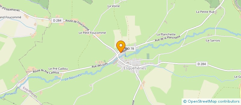 localisation de l'entreprise LEMOINE T.P.  LESCHELLE