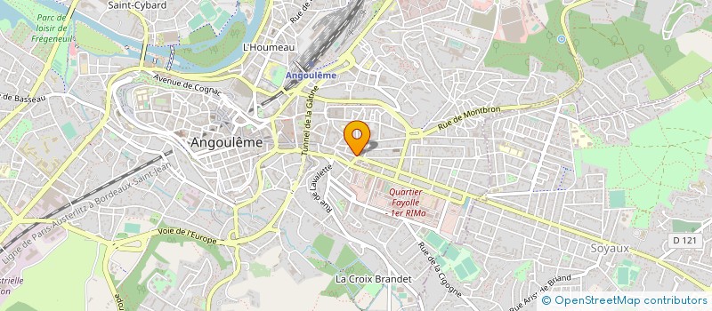 localisation de l'entreprise LEMOINE TECHNIQUES ET SERVICES à ANGOULEME