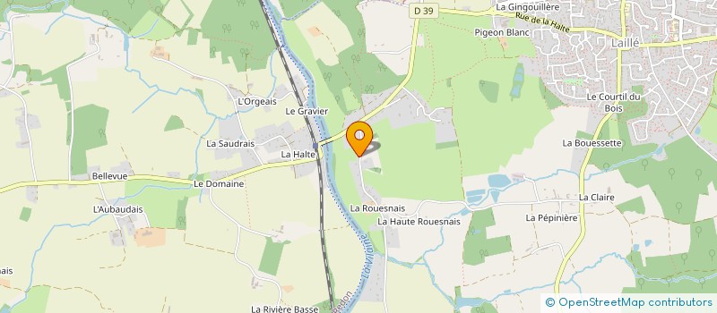 localisation de l'entreprise LEMOINE VALENTIN  LAILLE