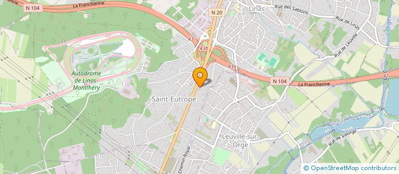localisation de l'entreprise LEMOING à LINAS