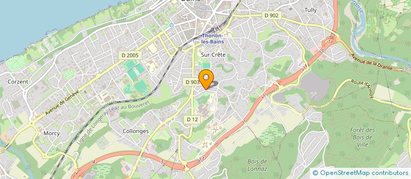 localisation de l'entreprise LEMON 1001 SAVEURS à THONON-LES-BAINS