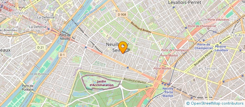 localisation de l'entreprise LEMON à NEUILLY-SUR-SEINE