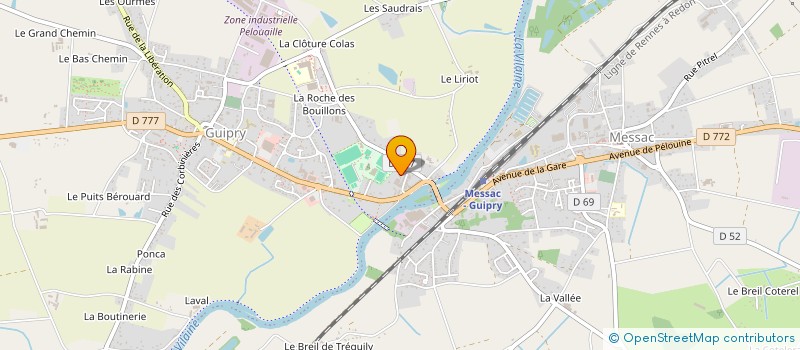 localisation de l'entreprise LEMON  GUIPRY-MESSAC