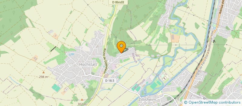 localisation de l'entreprise LEMON  ZILLISHEIM