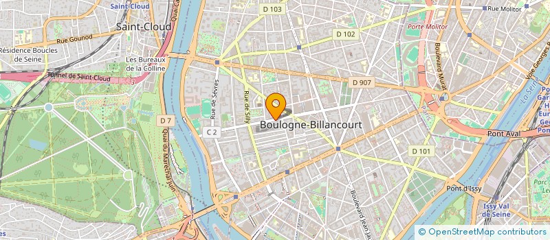 localisation de l'entreprise LEMON AUCTION à BOULOGNE-BILLANCOURT