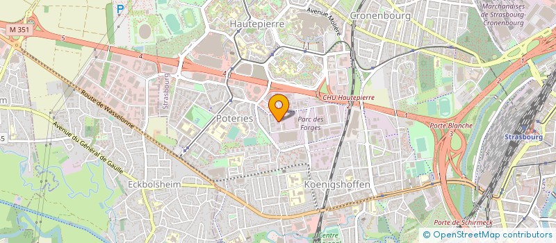 localisation de l'entreprise LEMON DATA à STRASBOURG