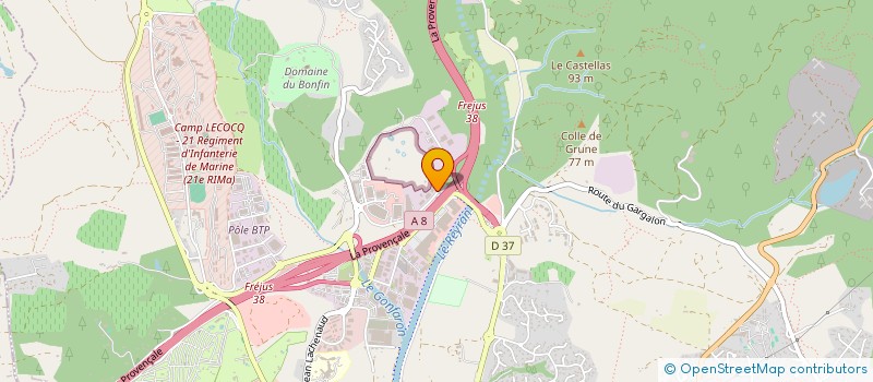 localisation de l'entreprise LEMON EVENT  ROQUEBRUNE-SUR-ARGENS