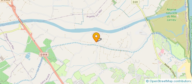 localisation de l'entreprise LEMON FM  ARGELES-SUR-MER