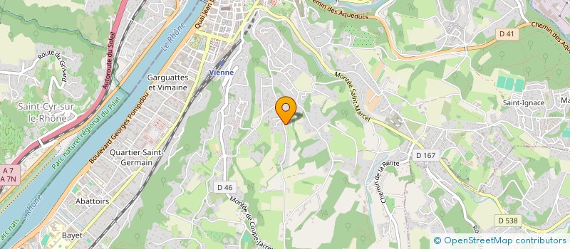 localisation de l'entreprise LEMON FOUR à VIENNE