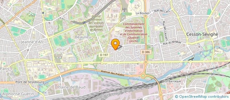 localisation de l'entreprise LEMON PROD  CESSON-SEVIGNE