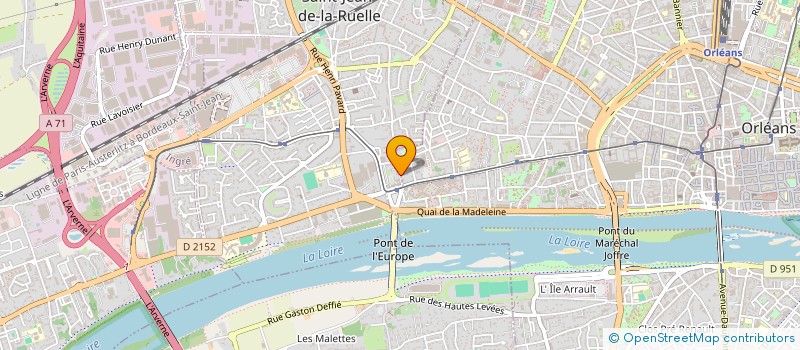localisation de l'entreprise LEMONCURL à ORLEANS