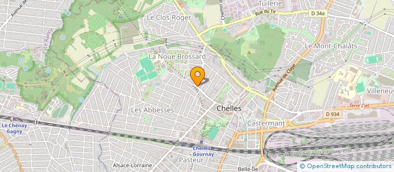 localisation de l'entreprise LEMONDEVOYAGE  CHELLES