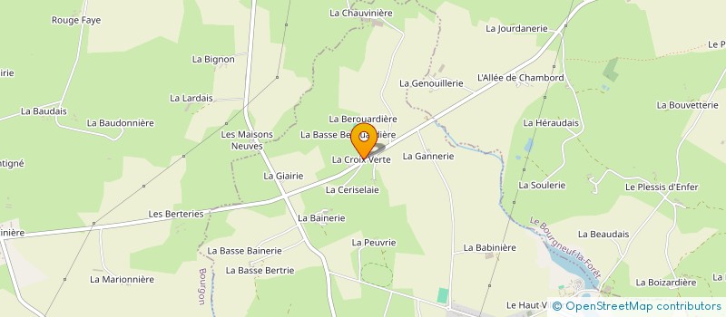 localisation de l'entreprise LEMONNIER  LAUNAY-VILLIERS