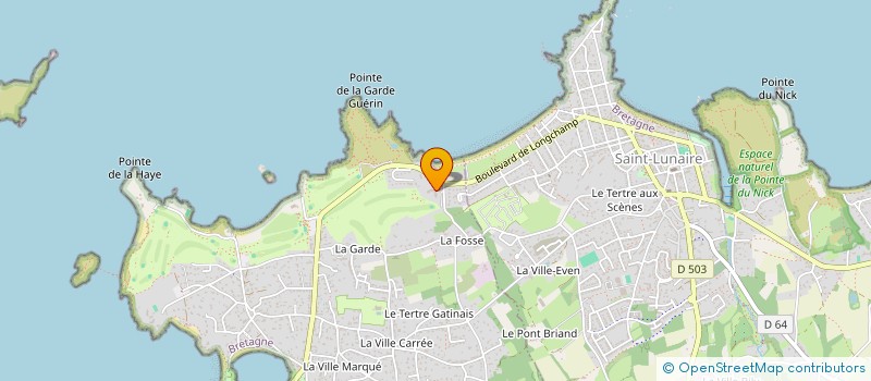 localisation de l'entreprise LEMONNIER BENJAMIN ET ANNE  SAINT-BRIAC-SUR-MER