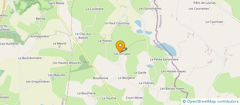 localisation de l'entreprise LEMONNIER MACONNERIE  PRINCE