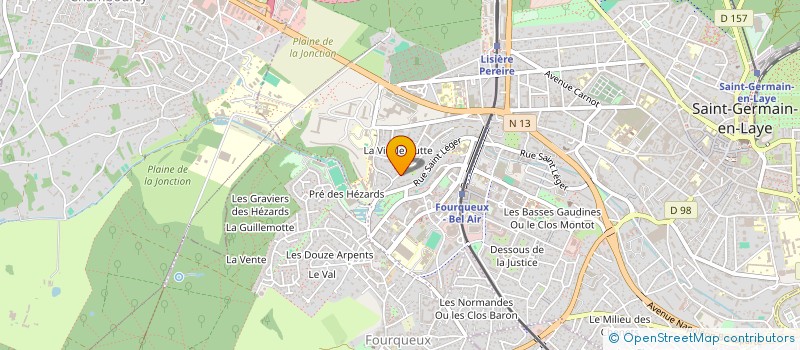 localisation de l'entreprise LEMONNIER PEINTURE  SAINT-GERMAIN-EN-LAYE