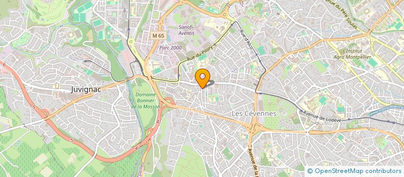 localisation de l'entreprise LEMOOVENEMENT à MONTPELLIER