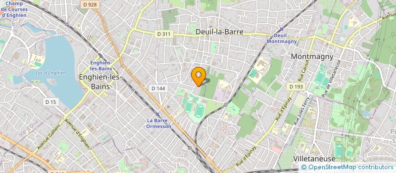 localisation de l'entreprise LEMOSE  DEUIL-LA-BARRE