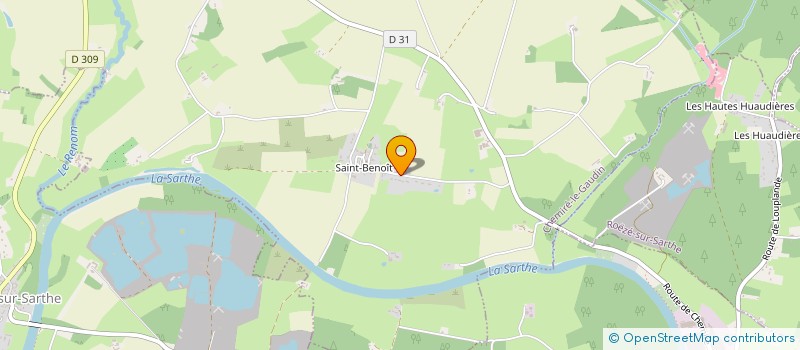 localisation de l'entreprise LEMOTHEUX P-A  CHEMIRE-LE-GAUDIN