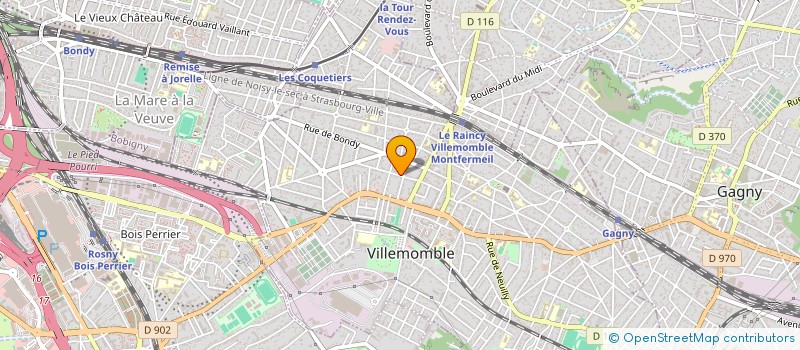 localisation de l'entreprise LEMOUCHI TURQUI 06 à VILLEMOMBLE