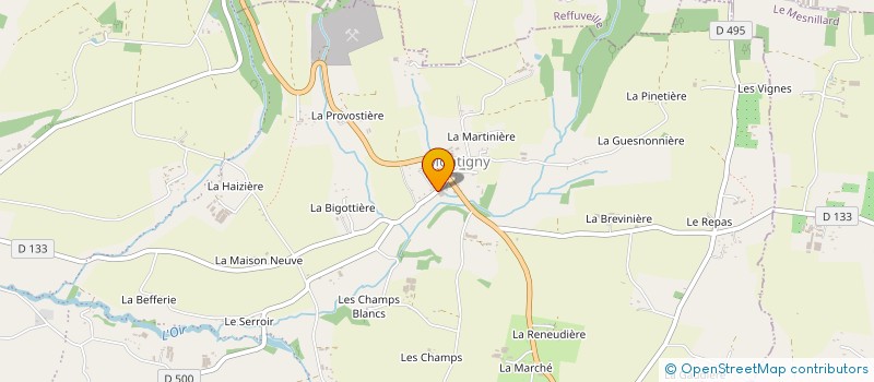 localisation de l'entreprise LEMOUSSU  ISIGNY-LE-BUAT