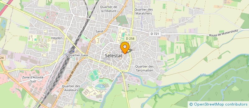 localisation de l'entreprise LEMOUTON  EURL  SELESTAT