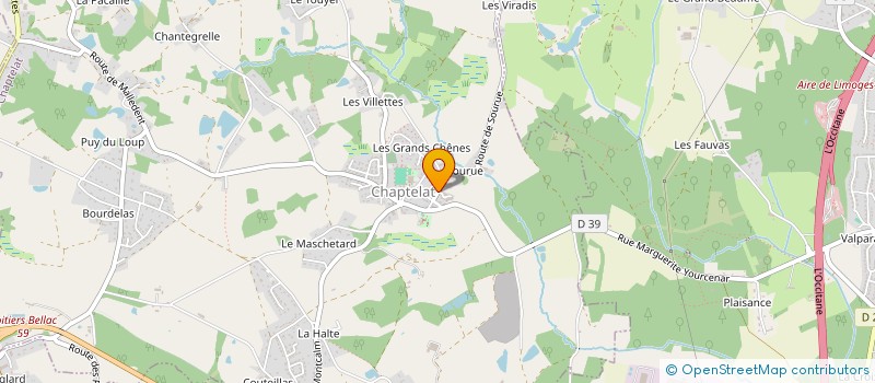 localisation de l'entreprise LEMOVICE INGENIERIE à COUZEIX