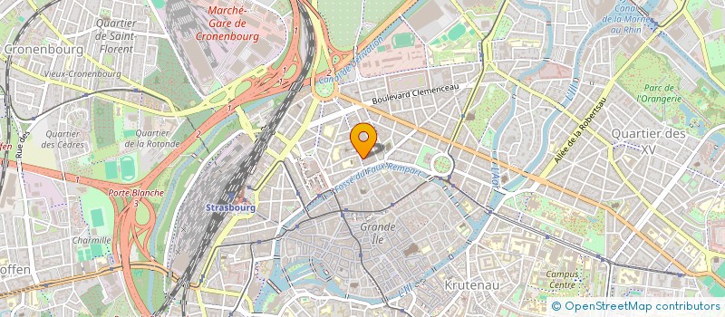 localisation de l'entreprise LEMP'S à STRASBOURG