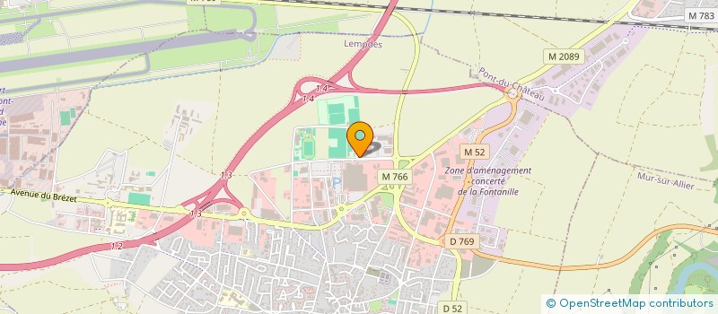 localisation de l'entreprise LEMPDES PADEL  LEMPDES