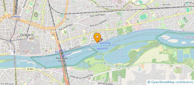 localisation de l'entreprise LEMPEREUR à ORLEANS
