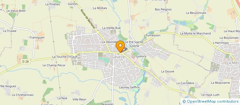 localisation de l'entreprise LEMSTE  GEVEZE