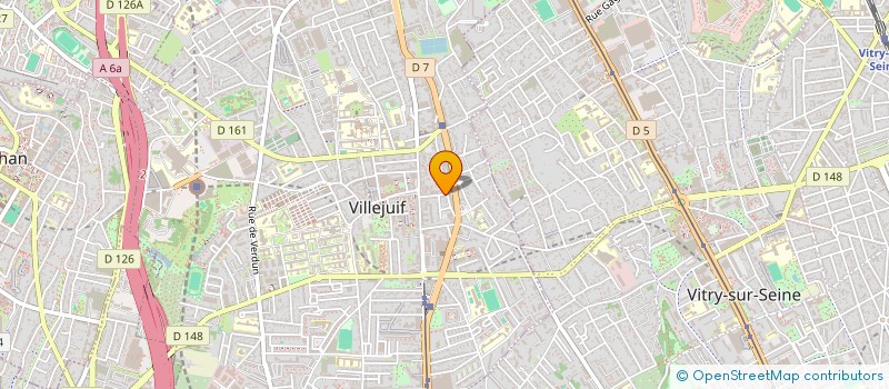 localisation de l'entreprise LEMU17  VILLEJUIF