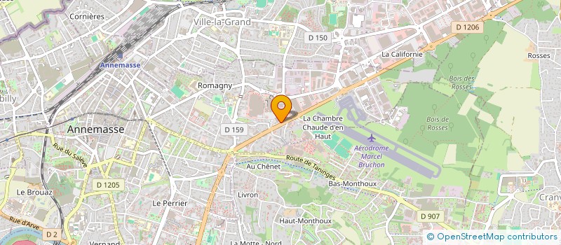 localisation de l'entreprise LEMUET GENEVOIS FAUCIGNY à ANNEMASSE