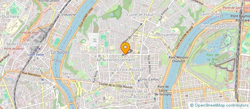 localisation de l'entreprise LENA  LYON