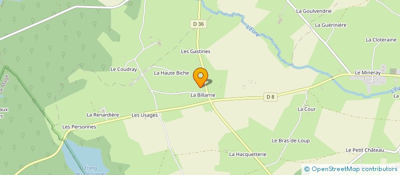 localisation de l'entreprise LENA à LONGNY LES VILLAGES