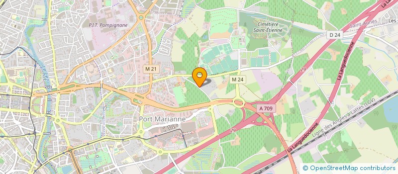 localisation de l'entreprise LENA à MONTPELLIER