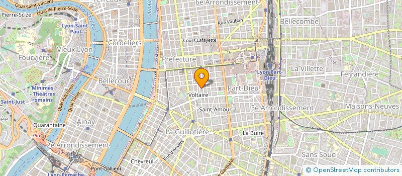 localisation de l'entreprise LENA  LYON