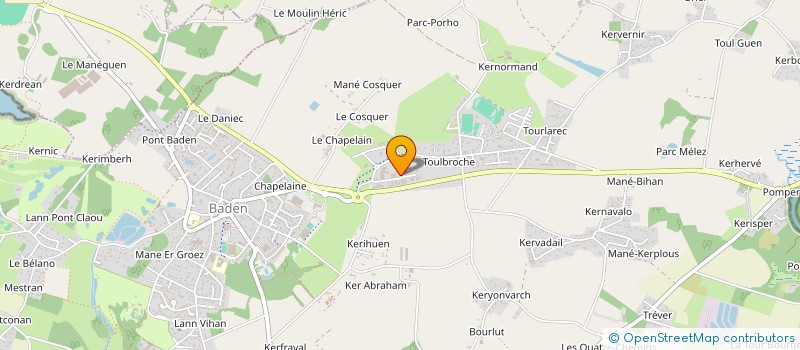 localisation de l'entreprise LENA  BADEN