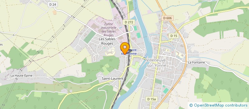 localisation de l'entreprise LENA à VILLENEUVE-SUR-YONNE
