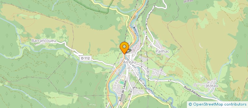 localisation de l'entreprise LENA  LOUDENVIELLE