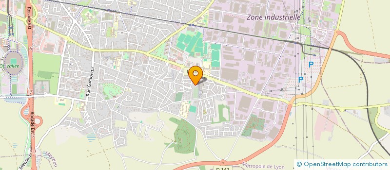 localisation de l'entreprise LENA  MEYZIEU