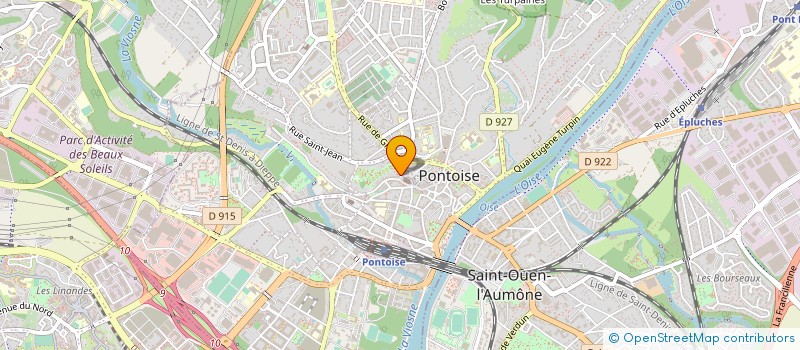 localisation de l'entreprise LENA à PONTOISE