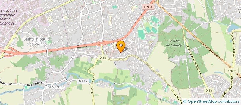 localisation de l'entreprise LENA  LAGNY-SUR-MARNE