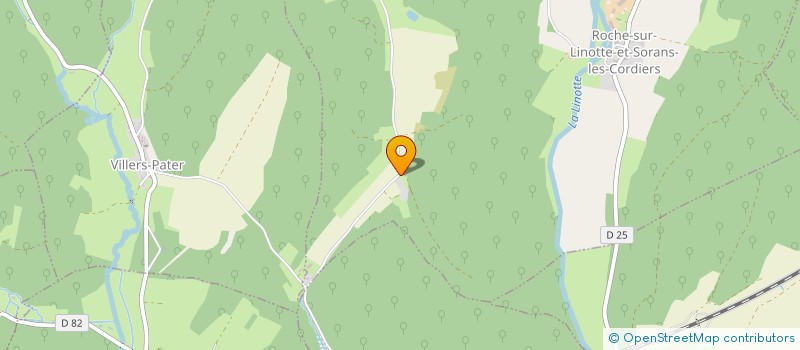 localisation de l'entreprise LENA  ROCHE-SUR-LINOTTE-ET-SORANS-LES-CORDIERS