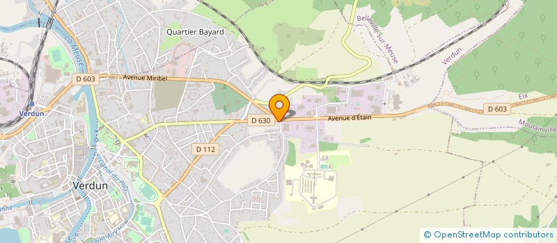 localisation de l'entreprise LENA à VERDUN