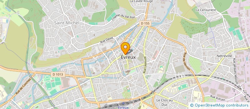 localisation de l'entreprise LENA à EVREUX