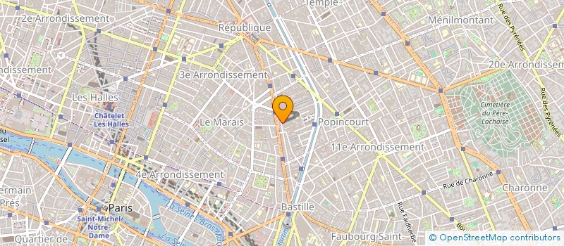 localisation de l'entreprise LENA  PARIS